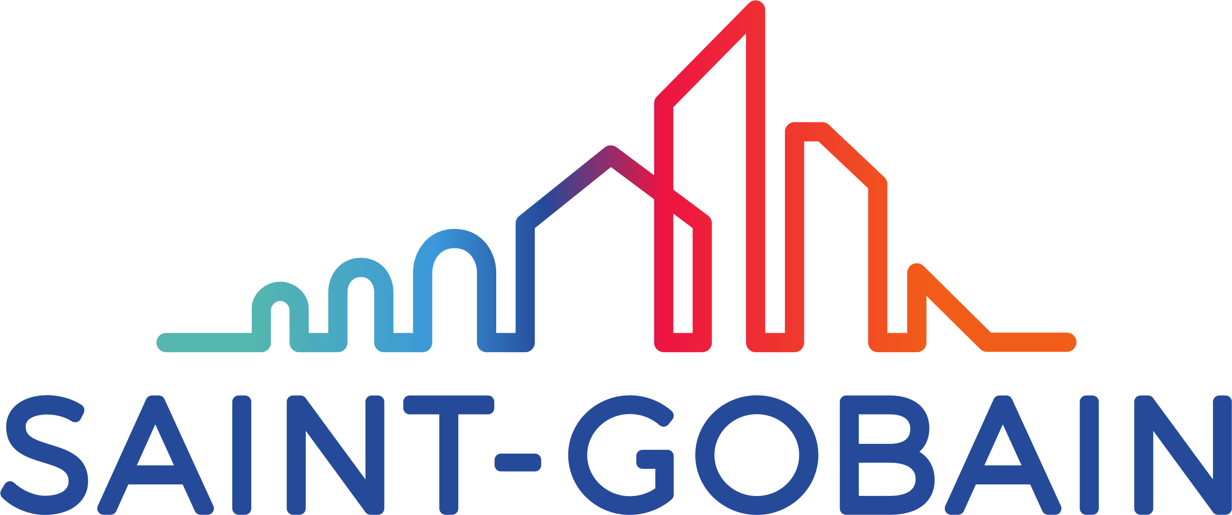 Logo couleur Saint Gobain
